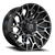 Revenge Rv203 Wheel 20x10 5x127 & 5x139.7 Black Machined -19mm - FREE T-SHIRT INCLUDED! | RV203-201051271397-19BM