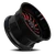 Revenge Rv204 Wheel 20x10 8x170 Black Milled w/ Red Tint -19mm - FREE T-SHIRT INCLUDED! | RV204-20108170-19BRW