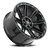 DOORBUSTER PRICING! - Vortek Vrp-501 Wheel 20x10 5x127 & 5x139.7 Black Diamond Cut Ring With Dark Tint -18mm | 501201043-18BDCTR