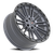 DOORBUSTER PRICING! - Vortek Vrt-604 Wheel 22x10 6x135 & 6x139.7 Matte Titanium With Black Bead Ring -18mm | 604221057-18MTB