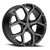 DOORBUSTER PRICING! - Xcess X05 5 Flake Wheel 20x8.5 5x127 Gloss Black Milled 15mm - FREE T-SHIRT INCLUDED! | X05052715GBML