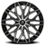 Revenge Rl104 Wheel 18x8 5x108 & 5x114.3 Black Machined 35mm - FREE T-SHIRT INCLUDED! | RL104-188051081143+35BM