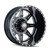 Mayhem Monstir Dually Rear Wheels Rims 19.5x6.75 Black Milled 8x6.5 (8x165.1) -143mm | 8101-9681MR121 | Free Shipping!