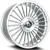 Azad Az25 Custom Drilled Wheel Blanks Rims 26x10 Brushed Silver 10mm | AZ252610BLANK+10BR/S