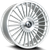 Azad Az25 Custom Drilled Wheel Blanks Rims 26x10 Brushed Silver 25mm | AZ252610BLANK+25BR/S