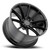 Blaque Diamond Bd-11 Wheels Rims 22x9 Blank Custom Drilled Gloss Black 15mm | PW#32