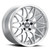 Esr Apx01 Wheels Rims 19x8.5 Blank Custom Drilled Hyper Silver W/ Machined Lip 30mm | 98511130 APX01HS-ML
