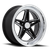 American Racing Vn514 Groove Wheel 20x10 5x120.65 Gloss Black Milled With Diamond Cut Lip -20mm | VN514BE20103420N