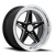 American Racing Vn514 Groove Wheel 20x8.5 5x127 Gloss Black Milled With Diamond Cut Lip 6mm | VN514BE20855006