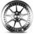 Aodhan Ds-X Wheels Rims 19x11 5x114.3 Silver W/ Machined Face 15mm | DSX1911511415SMF