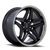 Asanti Abl-46 Duke Wheel 20x10.5 5x115 Satin Black With Double Dark Tint Lip 18mm - FREE T-SHIRT INCLUDED! | AB046MT20051518