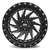 Atw Culebra Wheels Rims 20x10 6x135 6x139.7 Gloss Black W/ Milled Spokes -18mm | CUL2105025