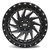 Atw Culebra Wheels Rims 20x9 6x114.3 6x120 Gloss Black W/ Milled Spokes 10mm | CUL2095022