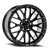 DOORBUSTER PRICING! - Axe Zx2 Wheel 18x8 5x112 Gloss Black 40mm - FREE T-SHIRT INCLUDED! | 818BLNK40ZX2BLK-5x112