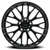 DOORBUSTER PRICING! - Axe Zx2 Wheel 18x8 5x112 Gloss Black 40mm - FREE T-SHIRT INCLUDED! | 818BLNK40ZX2BLK-5x112