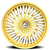 DOORBUSTER PRICING! - Azara Aza-526 Wheel 24x9 5x115 & 5x120 Nano Gold 32mm | AZA-5262493932NG