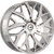 Azara Aza-527 Wheels Rims 22x9.5 6x135 6x5.5 (6x139.7) Nano Chrome 22mm | AZA-52722955722NCR