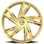 DOORBUSTER PRICING! - Azara Aza-529 Wheel 22x9.5 5x115 & 5x120 Nano Gold 15mm | AZA-52922953915NG