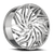 Azara Aza-537 Wheels Rims 22x8.5 5x112 5x4.5 (5x114.3) Nano Chrome 38mm | AZA-53722853638NCR