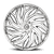 Azara Aza-537 Wheels Rims 24x9 5x115 5x120 Nano Chrome 15mm | AZA-5372493915NCR