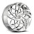Azara Aza-540 Wheels Rims 18x8 5x112 5x4.5 (5x114.3) Nano Chrome 35mm | AZA-5401883635NCR