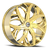 DOORBUSTER PRICING! - Azara Aza-541 Wheel 20x8.5 5x114.3 & 5x120 Nano Gold 35mm | AZA-54120853835NG