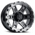 Blaque Diamond BD-O801 Wheels Rims 18x9 6x5.5 (6x139.7) 6x135 Black Machined -12mm | PR#280