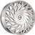 Azara Aza-525 Wheels Rims 22x9.5 5x115 5x120 Nano Chrome 15mm | AZA-52522953915NCR