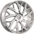 Azara Aza-527 Wheels Rims 18x8 5x4.5 (5x114.3) 5x120 Nano Chrome 35mm | AZA-5271883835NCR