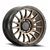 Dx4 Caper Wheel 16x8 6x139.7 Bronze w/ Black Lip -10mm | X246803-10106FBBK