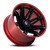 Fuel Fc401 Brawl Wheel 22x12 6x139.7 Matte Black With Candy Red Lip -44mm - MINIMUM PURCHASE OF 4 WHEELS - FREE T-SHIRT INCLUDED! | FC401MQ22126844N