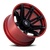 Fuel Fc401 Brawl Wheel 22x12 8x170 Matte Black With Candy Red Lip -44mm - MINIMUM PURCHASE OF 4 WHEELS - FREE T-SHIRT INCLUDED! | FC401MQ22128744N