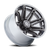 Fuel Fc401 Brawl Wheel 24x12 6x139.7 Platinum With Chrome Lip -44mm - MINIMUM PURCHASE OF 4 WHEELS - FREE T-SHIRT INCLUDED! | FC401AP24126844N