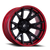 Fuel Fc402 Catalyst Wheel 20x10 6x135 Matte Black With Candy Red Lip -18mm - FREE T-SHIRT INCLUDED! | FC402MQ20106318N
