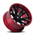 Fuel Fc402 Catalyst Wheel 22x10 6x139.7 Matte Black With Candy Red Lip -18mm - FREE T-SHIRT INCLUDED! | FC402MQ22106818N