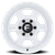 Fuel Fc860 Hype Wheel 17x8.5 6x139.7 Gloss White -10mm - FREE T-SHIRT INCLUDED! | FC860WX17856810N
