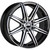 Ns Ns1603 Wheels Rims 15x6.5 5x100 5x4.5 (5x114.3) Black Machined 38mm | NS1603156526+38BMF