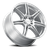 DOORBUSTER PRICING! - Raceline Apex Wheel 16x7 5x110 & 5x115 Hyper Silver 40mm - FREE T-SHIRT INCLUDED! | 148HS-67086+40