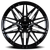 Vossen Hf7 Wheel 20x10.5 5x120 Gloss Black 38mm - FREE T-SHIRT INCLUDED! | HF7-0B11-38