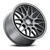 DOORBUSTER PRICING! - Vöxx Noggara Wheel 18x8.5 5x108 & 5x114.3 Carbon Grey 35mm | NOG 885-5008-35 CG