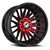 XF Off-Road Xf-234 Wheels Rims 18x9 6x135 6x5.5 (6x139.7) Black Red Machined 12mm | XF-23418905712GBMRED