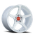 Motegi Mr159 Battle V Wheel 18x9.5 5x120 Matsuri White Pearl w/ Machined Lip Stripe 35mm - FREE T-SHIRT INCLUDED! | MR159WD18955235