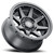 Icon Alloys Rebound Pro Wheels Rims 17x8.5 5x139.7 Satin Black 0mm | 21817858547LBSB