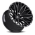 DOORBUSTER PRICING! - Tis 566Bm Wheel 22x10 6x139.7 Gloss Black Milled -19mm - FREE T-SHIRT INCLUDED! | 566BM-2208319