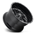 Fuel D581 Triton Wheel 22x12 5x139.7 & 5x150 Gloss Black Milled -43mm - MINIMUM PURCHASE OF 4 WHEELS - FREE T-SHIRT INCLUDED! | D58122207047