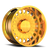 Adf Roulette Wheel 24x12 6x139.7 24K Gold -40mm - FREE T-SHIRT INCLUDED! - MINIMUM PURCHASE OF 4 WHEELS | S305GD241218-40