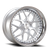 DOORBUSTER PRICING! - Rennen Csl-2 Wheel 20x8.5 5x120 Silver Brushed w/ Chrome Step Lip 40mm - FREE T-SHIRT INCLUDED! | SL220850K040CSX101