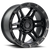 DOORBUSTER PRICING! - American Outlaw Piston Wheel 17x8.5 6x135 Satin Black 0mm | 138-7863B