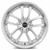Arc Ar5 Wheels Rims 19x9.5 5x120 Silver Machined W/ Machined Lip & Chrome Rivets 35mm | AR05199551435SF-520