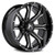 Hartes Metal Strike Wheels Rims 22x12 6x135 6x139.7 Satin Black Machined & Milled W/ Dark Tint -44mm | 71122S12VN-44KMFCDTDTM2MHF